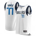 Camiseta Luka Doncic 77 Dallas Mavericks Association Edition Blanco Hombre